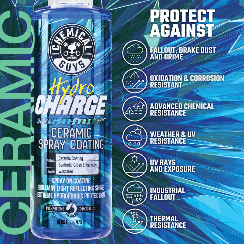 Chemical Guys HydroCharge SiO2 Ceramic Spray Sealant - 16oz - Case