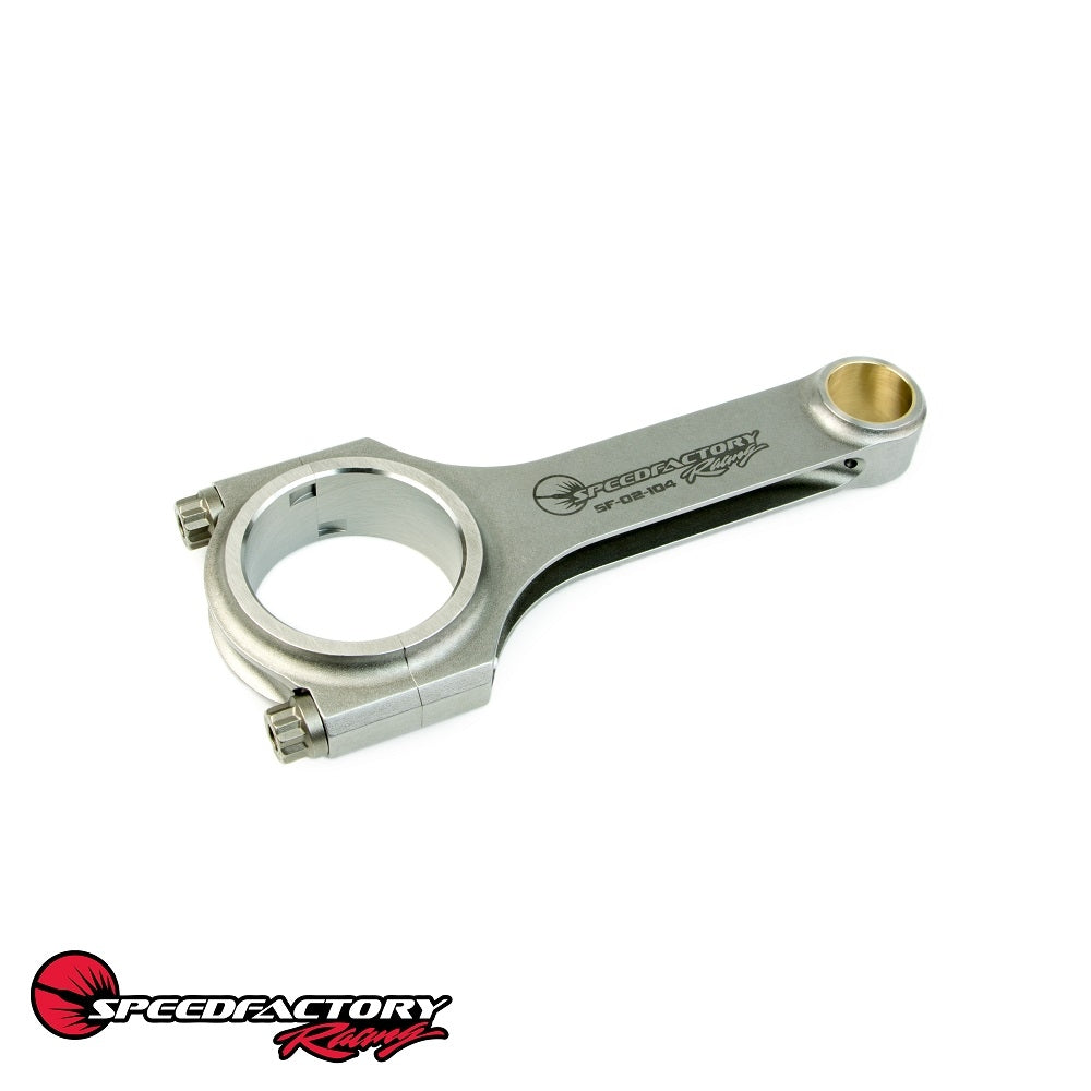 SpeedFactory Racing B18A/B/B20 Forged Steel H-Beam Connecting Rods ...