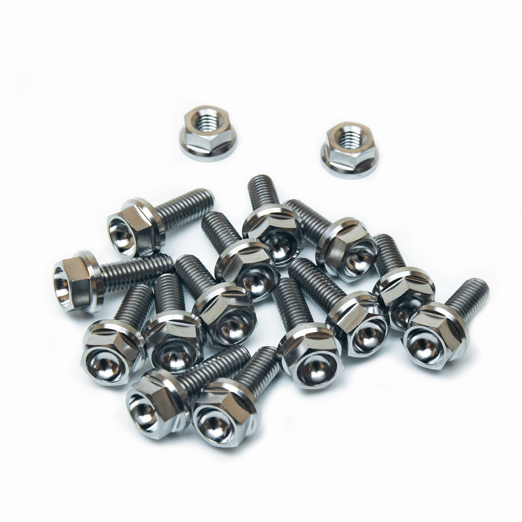 SpeedFactory Racing K-Series Titanium Oil Pan Hardware Kit - Steel Pan Only (16pcs)