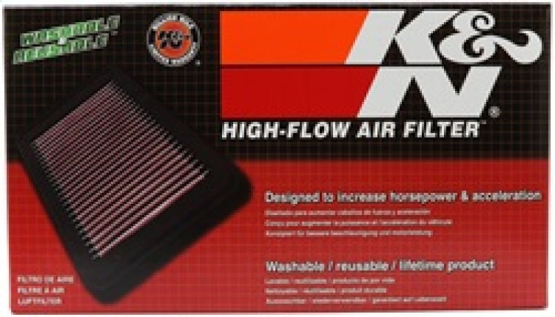 K&N Replacement Air Filter for 15-16 Mercedes Benz C400 3.0L / E320 / GL450 / ML400 (2 Required)