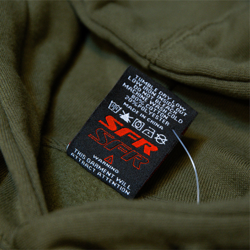 SpeedFactory Racing "All or Nothing" Hoodie (Army Green)