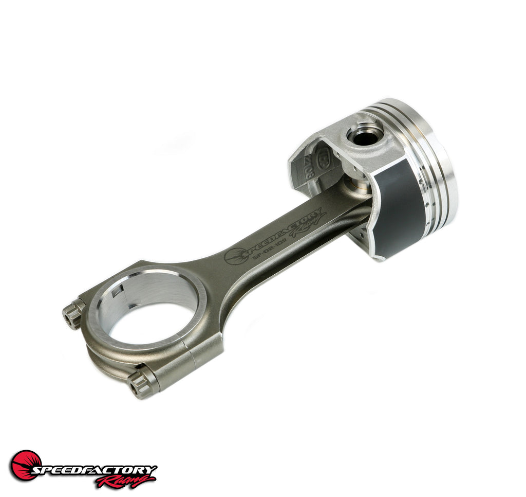 SpeedFactory Racing USDM D15B Vitara Spec No-Notch Forged Steel H-Beam Long Connecting Rods