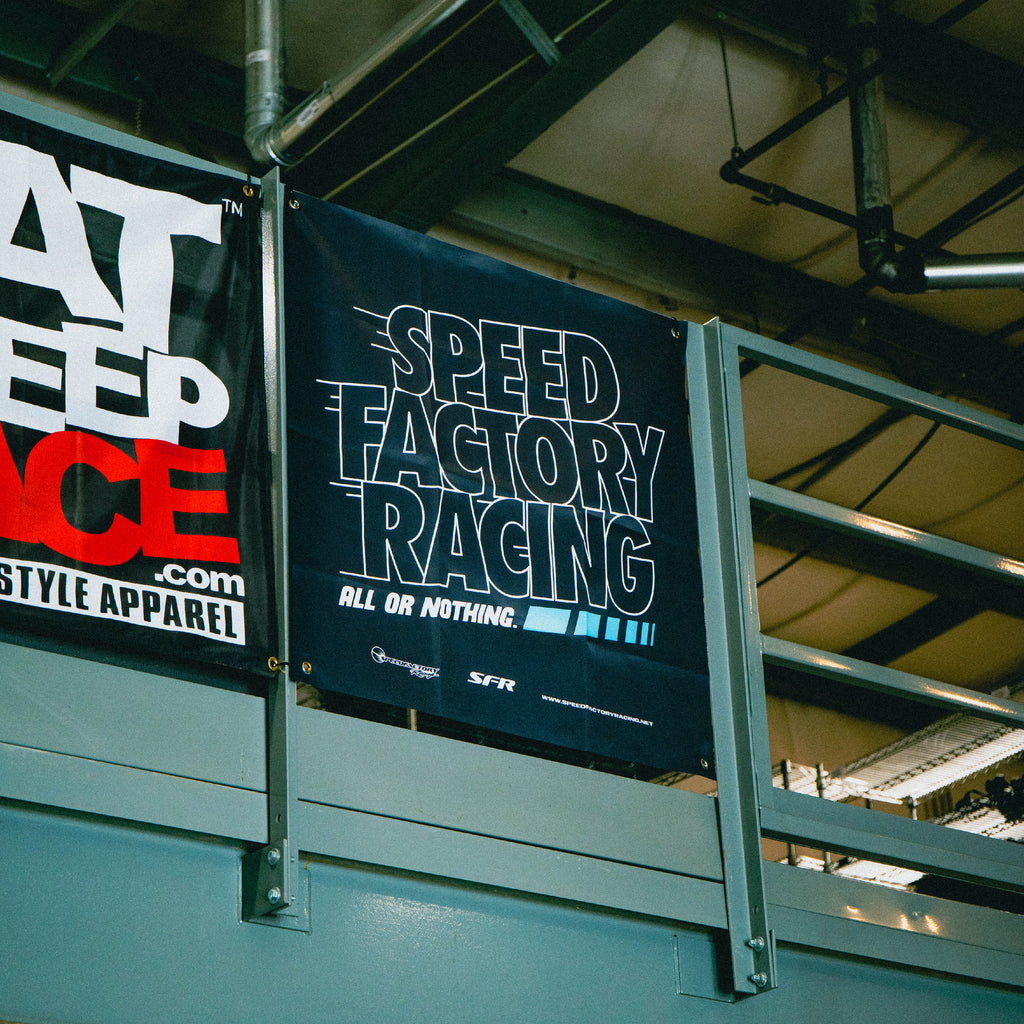 SpeedFactory All or Nothing Shop Banner