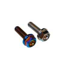 Load image into Gallery viewer, SpeedFactory Racing M6 x 1.0 Titanium Flange Bolts