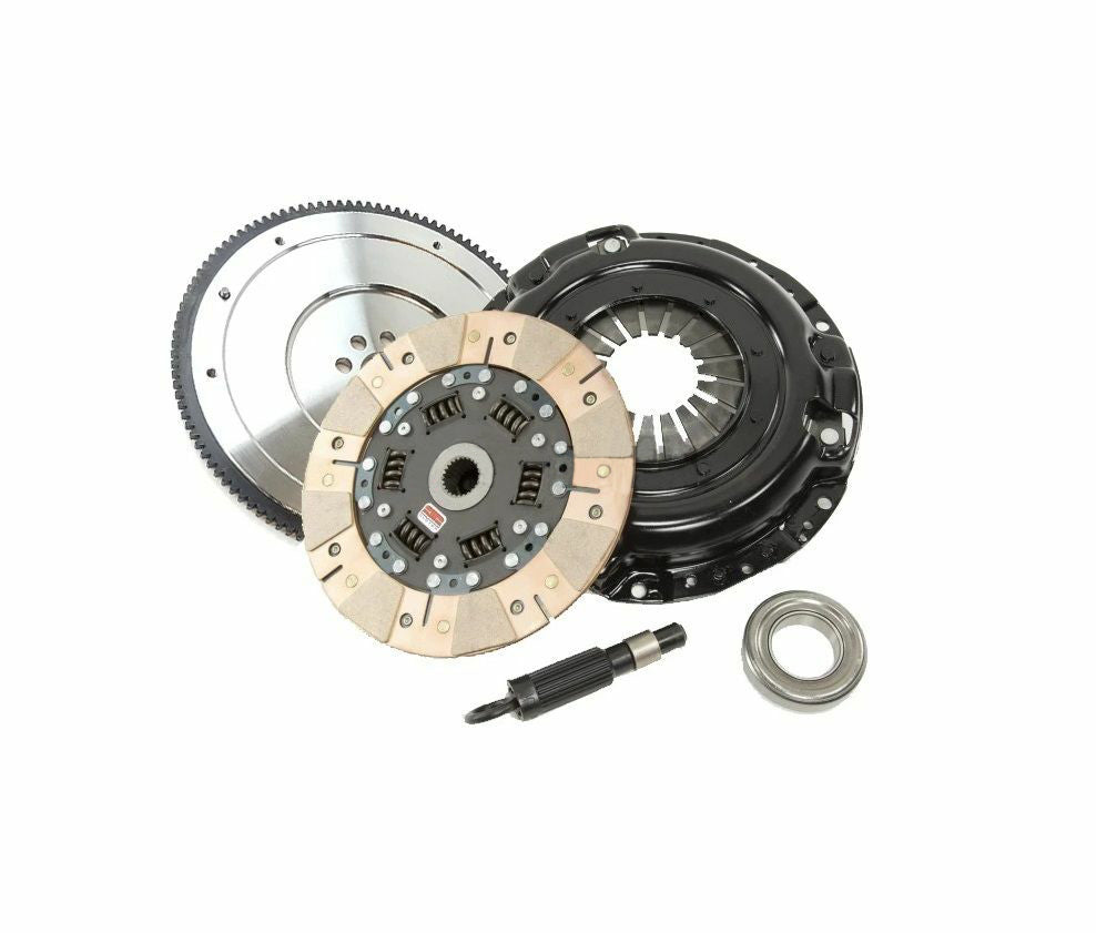 Competition Clutch (8091-STU-2600) - Stage 3 Segmented Ceramic Clutch Steel w/ Flywheel (17lbs)