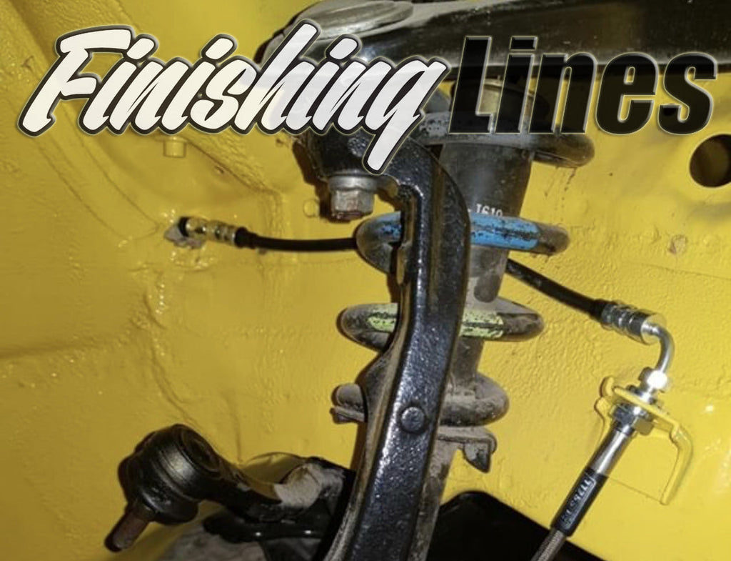 Finishing Lines EK Full Tuck Brake Line Kit (Stock Master Cylinder Setup)