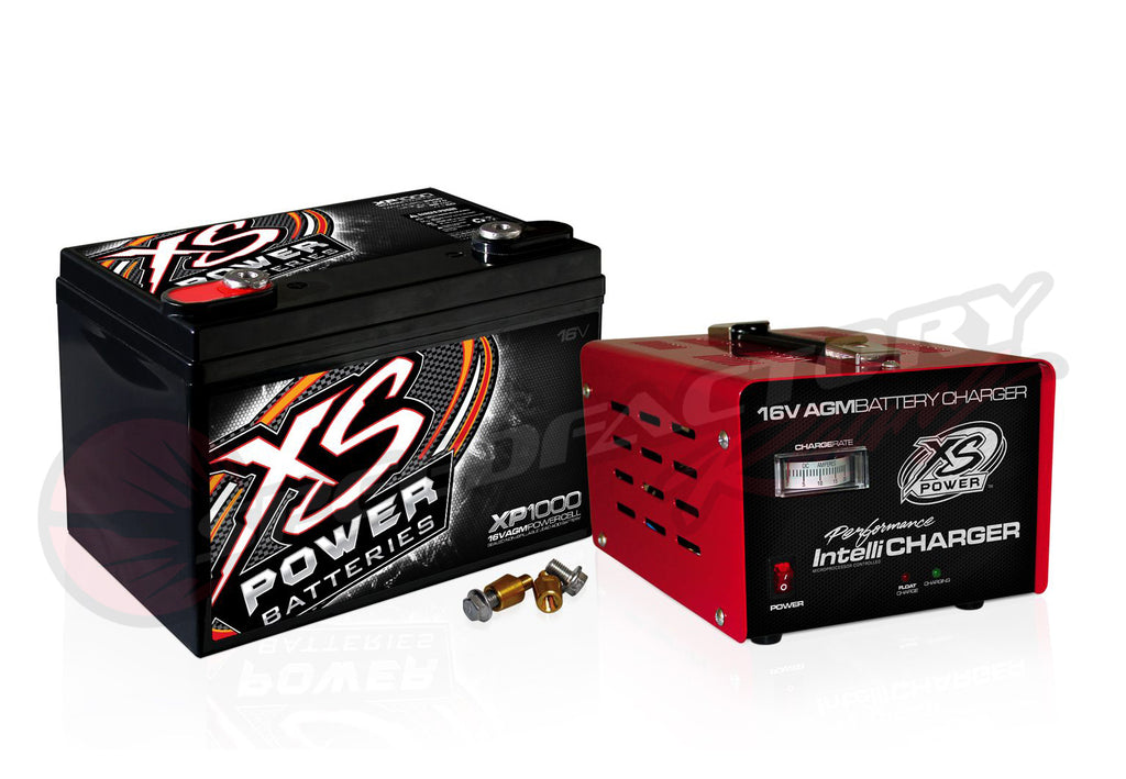 XS Power 16V S1600 Battery/1004 Charger Combo Kit –