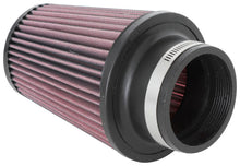 Load image into Gallery viewer, K&amp;N Universal Clamp-On Air Filter 3in Flange ID x 5in Base OD x 3.5in Top OD x 6in Height