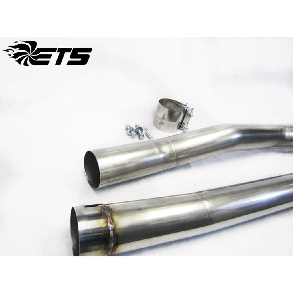 ETS 08-16 Mitsubishi Evo X Stainless Single Exit Exhaust System - Mitsubishi Evolution X