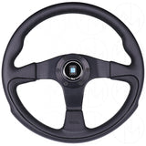 Nardi Challenge Steering Wheel - 350mm Combo Leather w/Black Stitch