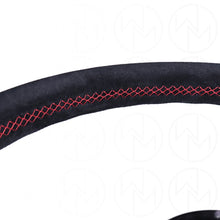 Load image into Gallery viewer, Nardi Competition Steering Wheel - 330mm Suede w/Red Stitch