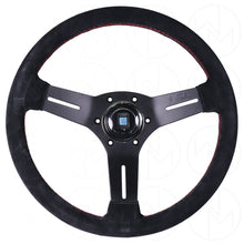 Load image into Gallery viewer, Nardi Competition Steering Wheel - 330mm Suede w/Red Stitch