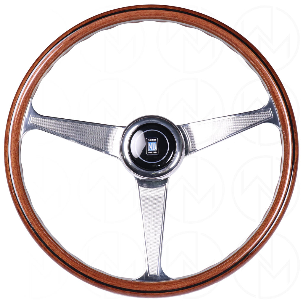 Nardi Classic Anni '60 Wood Steering Wheel - 390mm Polished Grip 