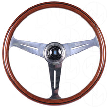 Load image into Gallery viewer, Nardi Classic Wood Steering Wheel - 360mm Polished Spokes