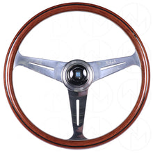 Load image into Gallery viewer, Nardi Classic Wood Steering Wheel - 390mm Polished Spokes