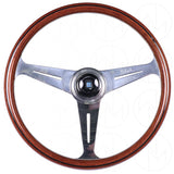 Nardi Classic Wood Steering Wheel - 390mm Polished Spokes